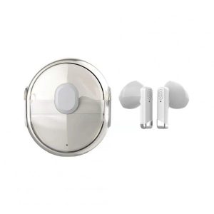 Wireless Bluetooth-compatible 5.1 Earphones Touch-control Noise-cancelling Hifi Music Earbuds With Microphone L12s White  |   Bluetooth Earphones Bluetooth Earphones Bluetooth Earphones