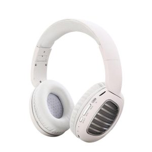 Wireless Bluetooth Foldable Headset FM Radio Stereo Music Portable Headset white  |   Bluetooth Earphones Bluetooth Earphones Bluetooth Earphones