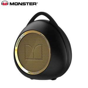 Wireless Bluetooth Speaker Stereo Soundbar Waterproof Loudspeaker with Mic Portable Speaker black gold  |   Bluetooth Earphones Bluetooth Earphones Black Gold