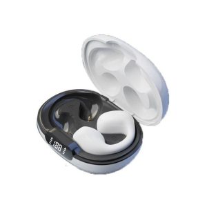 Wireless Earbuds Clip On Earphone 300mAh Battery LED Power Display Lightweight Sleeping Headphones IPX6 Waterproof White  |   Bluetooth Earphones Bluetooth Earphones Bluetooth Earphones