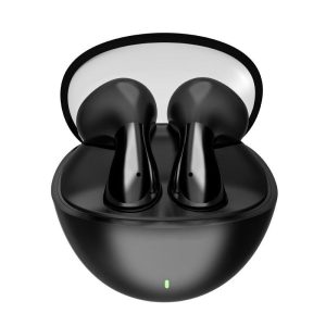 Wireless Earbuds Noise Reduction Ultra-long Playtime Earphones With Mic Transparent Charging Case For Cell Phone Computer Laptop Sports black  |   Bluetooth Earphones Bluetooth Earphones Black