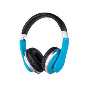 Wireless Headphones Bluetooth Headset Foldable Stereo Gaming Earphones with Microphone Support TF Card for IPad Mobile Phone blue  |   Over-ear Headphones Earphones & Speakers Blue