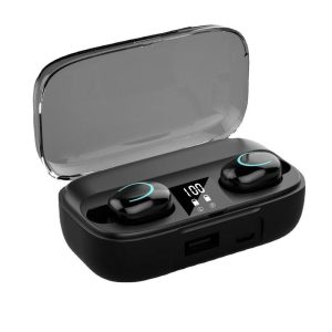 X10 Wireless Earbuds In-Ear Stereo Headphones With Power Display Transparent Charging Case Noise Canceling Earphones black  |   Bluetooth Earphones Bluetooth Earphones Black