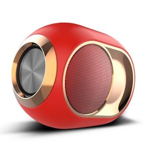 X6 Portable Wireless Speaker Rich Bass Loud 57mm Horn Driver Speaker Stereo Pairing Audio Home Outdoor Speaker red  |   Stereo Speakers Earphones & Speakers Red