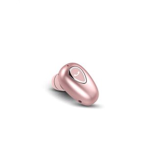 Yx01 Bluetooth-compatible Headset Wireless In-ear Mini Sports Earbuds Invisible Stereo Music Earphone Rose Gold  |   Bluetooth Earphones Bluetooth Earphones Bluetooth Earphones