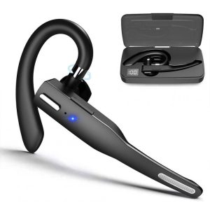 Yyk-525 Business Bluetooth 5.1 Wireless Headset Hands-free Call Noise Reduction Single Ear Headphone YYK-525 with bin  |   Sports Headphones Earphones & Speakers Sports Headphones