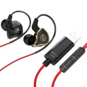 Ut-01 Gaming Headphones 7.1-channel Usb Interface Wire Controlled Bass Music Earphone With Microphone red cable  |   Wired Earphones Earphones & Speakers Red cable