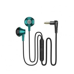 3.5mm Earbuds Stereo Earphone In-ear Music Headphones Hifi Bass Headset With Microphone Mobile Phone Universal green  |   Wired Earphones Earphones & Speakers Green