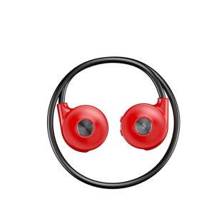 M1s Wireless Bluetooth Earphone Bone Conduction Stereo Noise-canceling Dual Microphones Headset Red  |   Sports Headphones Earphones & Speakers Red