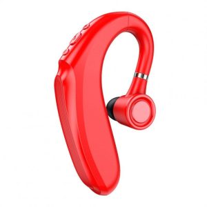 Q12 Wireless Earpiece 48 Hours Talktime Microphone 720 Hours Standby Cellphone Headset Hands-Free Earphone red  |   Sports Headphones Earphones & Speakers Red