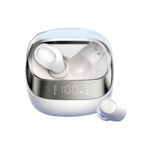 Wireless Earbud In-Ear Stereo Headphones Noise Canceling Earphone Power Display Charging Case Low Latency Earbud White  |   Bluetooth Earphones Bluetooth Earphones Bluetooth Earphones