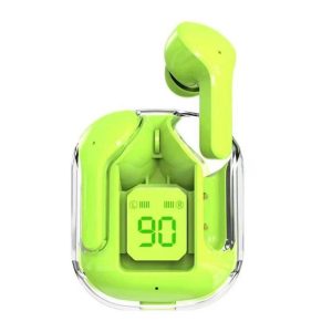 Air 31 Wireless Earbuds Headphones Power Display Earphones With Microphone Charging Case For Sports Laptop TV Computer Phone Gaming green  |   Bluetooth Earphones Bluetooth Earphones Bluetooth Earphones