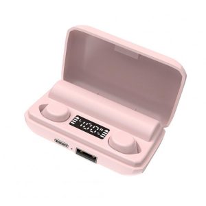 Bluetooth Headphones Binaural Stereo Lightweight Mini Sleep Earphone Real-time Power Display pink  |   Bluetooth Earphones Bluetooth Earphones Bluetooth Earphones