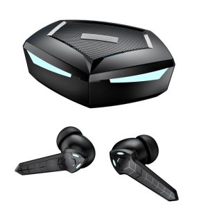 P36 Tws Bluetooth-compatible Gaming Headset Binaural Digital Display With Charging Bin Luminous Earbuds Headphones black  |   Bluetooth Earphones Bluetooth Earphones Black